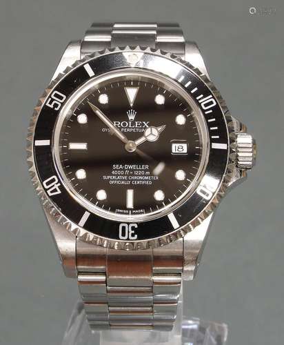 Herrenarmbanduhr, Rolex Model Oyster Perpetual Date / Sea-Dw...