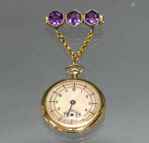 Damenanhängeuhr, bez. E. Gubelin, Lucerne, Schweiz, um 1880,...