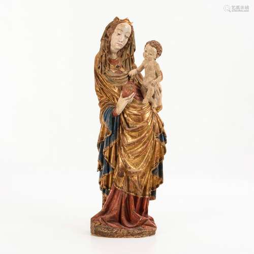 SENONER, Wilhelm(?) (*1946 St. Ulrich-Gröden). Madonna mit d...