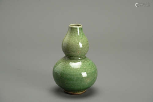 绿釉葫芦瓶