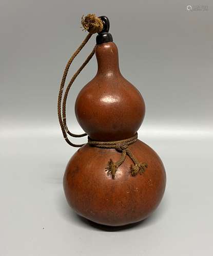 chinese double gourd vase , H20.5cm