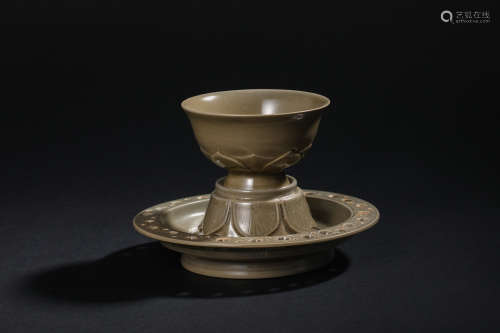 Song Dynasty Celadon Tea Cup
