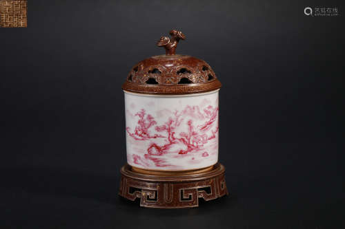Qing Dynasty Porcelain Aromatherapy
