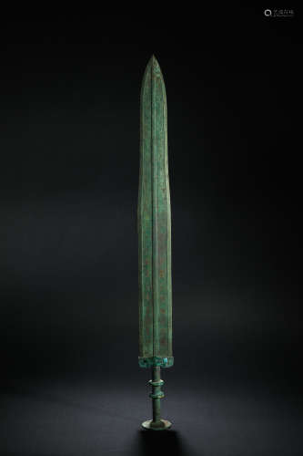 Han Dynasty bronze inscription sword