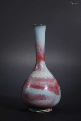 Song Dynasty Jun kiln long neck vase