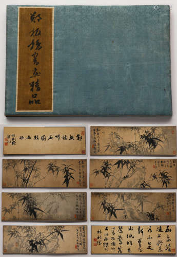 Chinese Ink Painting, Zheng Banqiao's figure Album