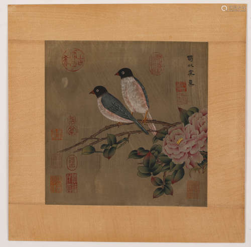 Chinese Ink Painting, Shuchuan Yu, Flower and Bird Paintings