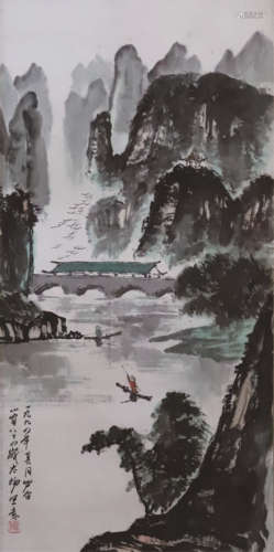 阳太阳 -- 花桥
（1909-2009）桂林人，广西艺术学院院长，桂林中国画...