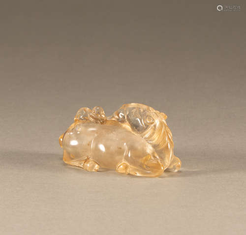 Qing - Crystal snuff bottle