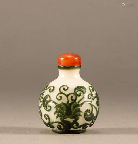 Qing - Feeder snuff bottle