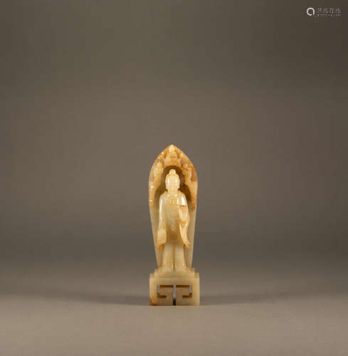 Tang - Hetian Jade statue