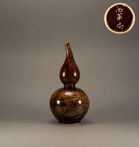 Song - sauce glaze dragon gourd bottle