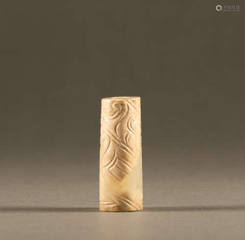 Western Zhou Dynasty - Hetian Jade Tube