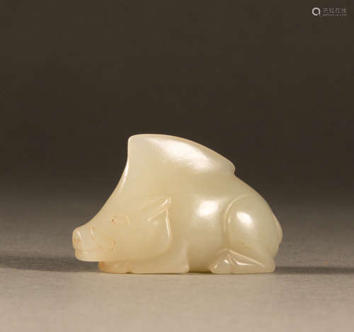 Han - Hotan jade pig