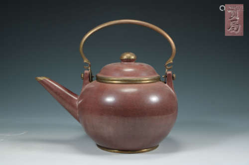 Qing - Purple Sand Beam Polishing Pot