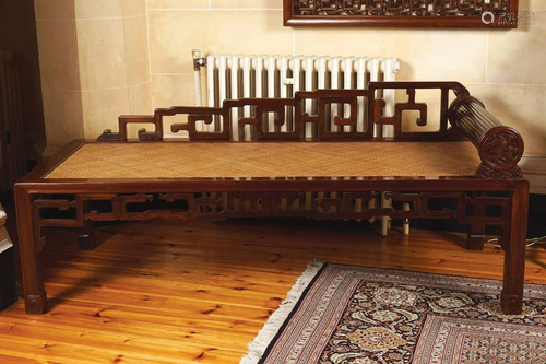 CHINESE LUOHAN HARDWOOD BED