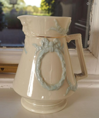 BELLEEK MASK JUG