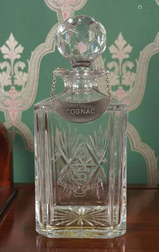 HEAVY CRYSTAL DECANTER