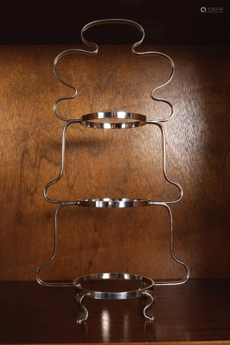 SILVER PLATED CAKE STAND