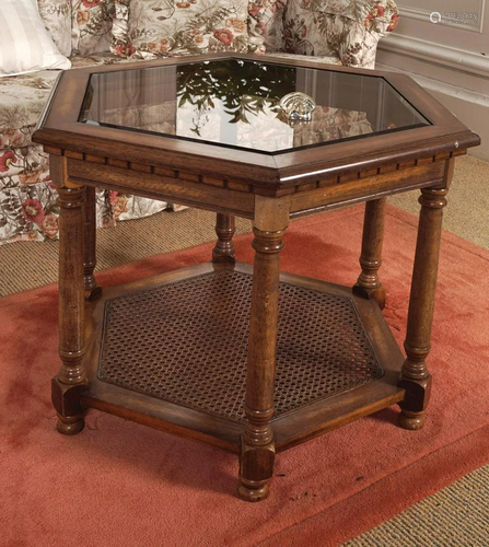 MODERN HARDWOOD COFFEE TABLE