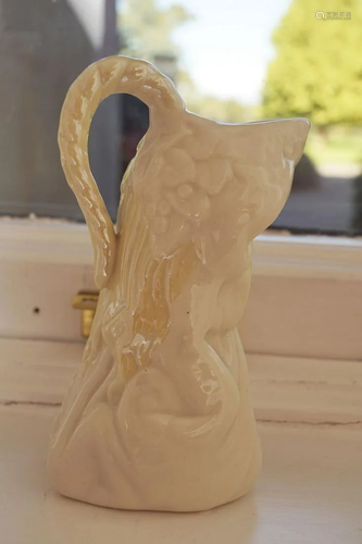 BELLEEK FIGURAL JUG