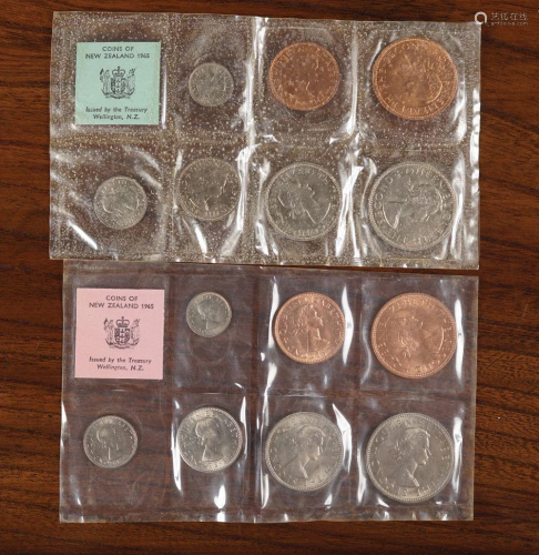COLLECTION OF MINT NEW ZEALAND COINS