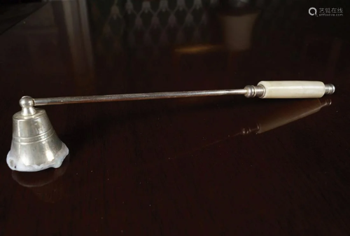SILVER PLATED CANDLE SNUFFER