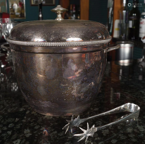 SILVER PLATED ICE BUCKET