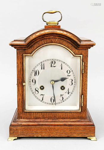 Table clock oak, Junghans 1st