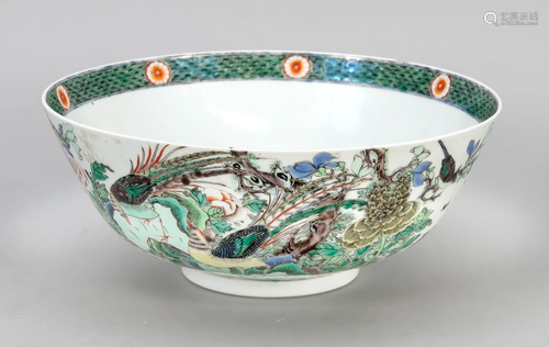 Large Famille Verte Bowl in Ka