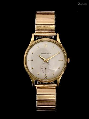 JAEGGER LECOULTRE - Montre bracelet boitier en or jaune 18k ...