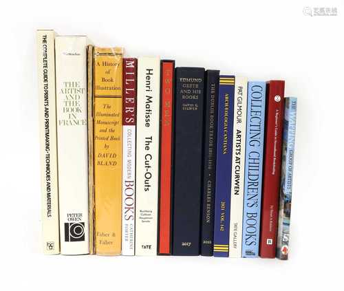 A collection of book collecting & general Art books,