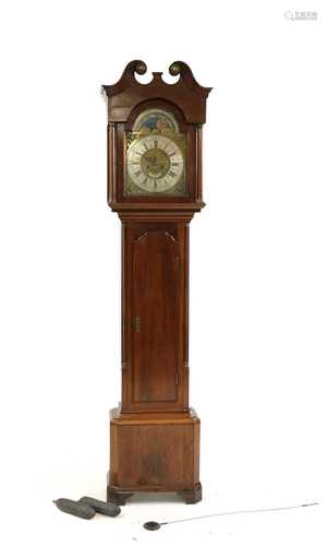 A George III mahogany eight day longcase clock,