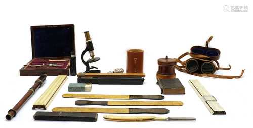 A cased scientific instruments,