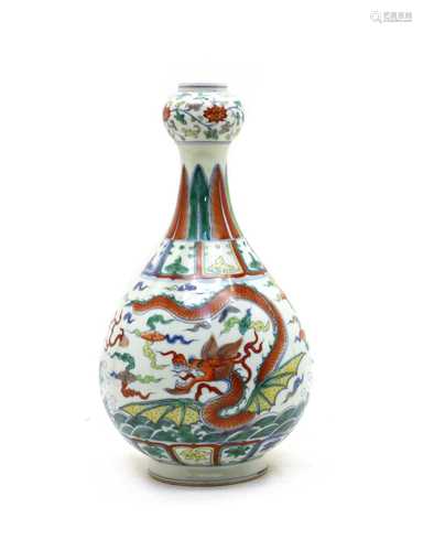 A Chinese doucai vase,