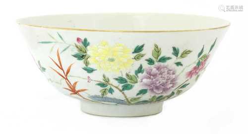 A Chinese famille rose bowl,