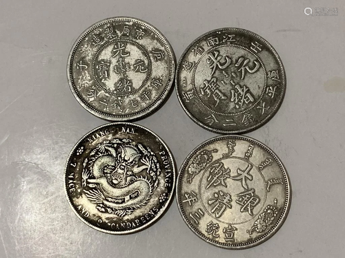 Four Chinese Coins