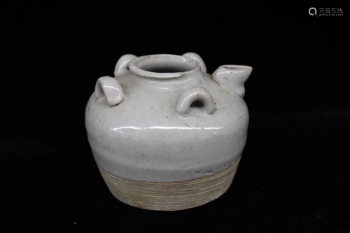 Chinese Glazed Porcelain Pot