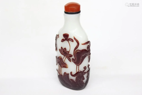 Chinese Glass Snuff Bottle