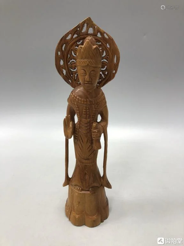 Chinese Wood Figural