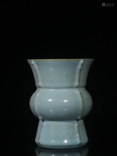 Chinese Ru Ware Porcelain Vase