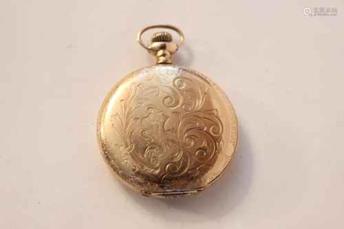 19th.C Gold Filled American Pocket Watch