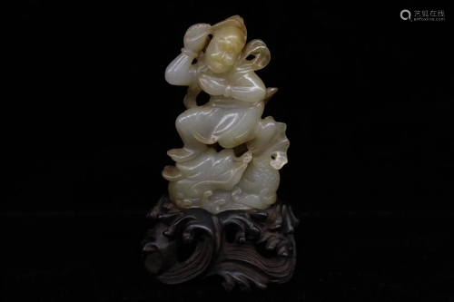 Chinese Jade Carved Figurine