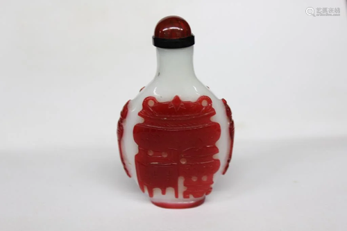 Chinese Glass Snuff Bottle