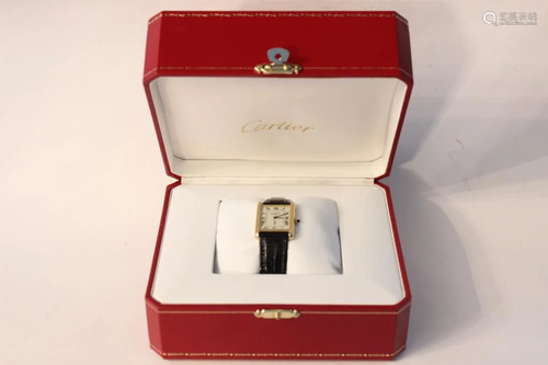 Cartier mechanism Watch in Original Box, 1970-1980