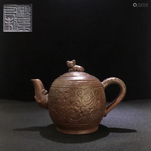 Chinese Zisha Teapot ,Mark