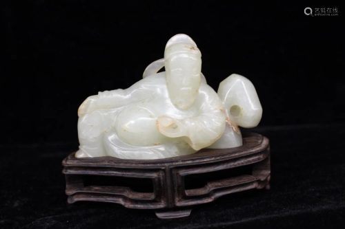 Chinese Jade Carved Figurine