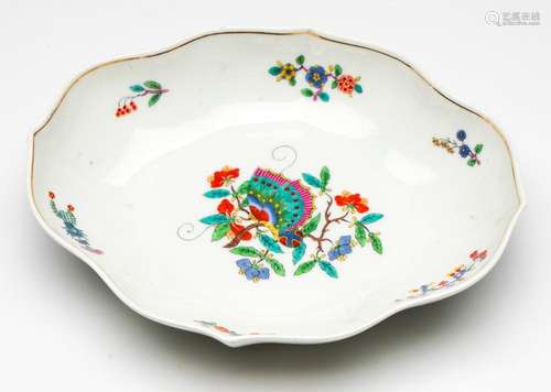 A Meissen Butterfly Dish (L:18cm)