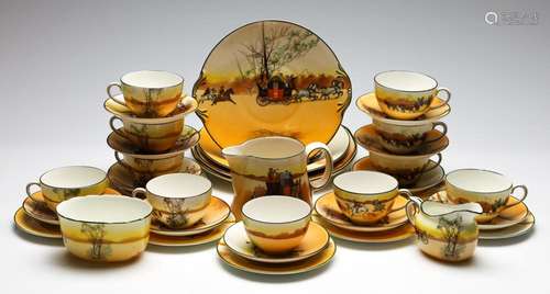 A Collection of Royal Doulton 'Carriage Days' Tea ...