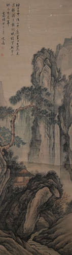 A Wen jia's landscape painting